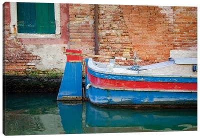 Venice Workboats I Canvas Art Print