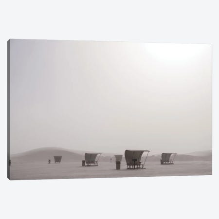 Moon Picnicking Canvas Print #LAE4} by Laurel Anderson Canvas Wall Art