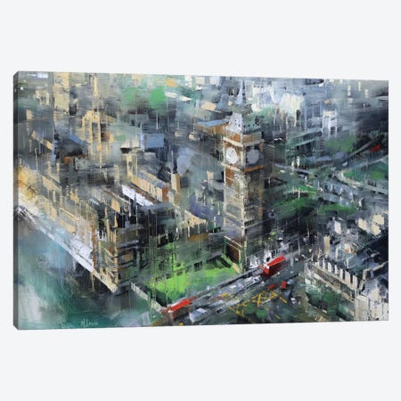 London Green - Big Ben Canvas Print #LAG1} by Mark Lague Canvas Art Print