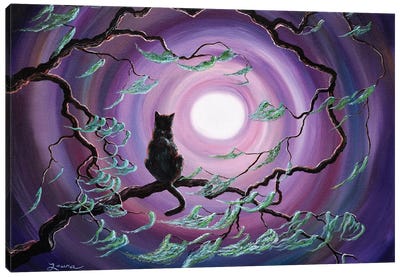 The Wind In My Fur Canvas Art Print - Laura Iverson