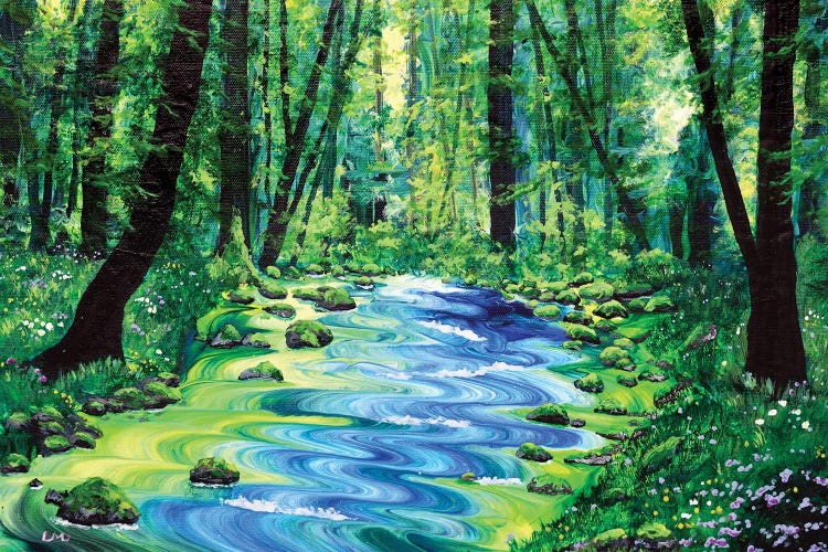 Enchanted Woodland by Laura Iverson wall art