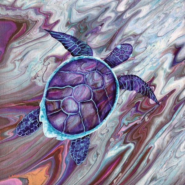 Turtles: Swimming In Caverns Deep by Laura Iverson