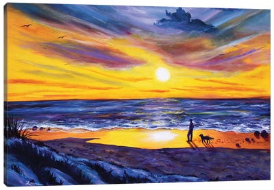 Memories Of My Father Canvas Art Print - Laura Iverson