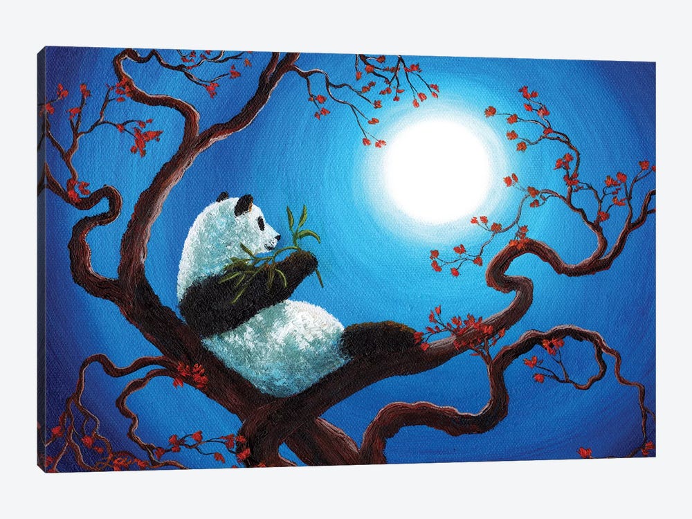 Moonlit Snack by Laura Iverson 1-piece Canvas Artwork