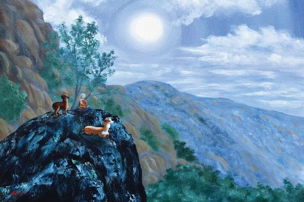 Laura Iverson: Alpaca Shaman Meditation by Laura Iverson