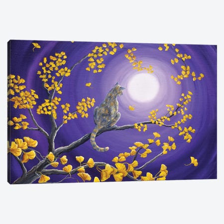 The Moon Shone Upon Me Canvas Print #LAI98} by Laura Iverson Art Print