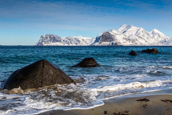 Mikolaj Gospodarek: Norway, Lofoten, Myrland III by Mikolaj Gospodarek