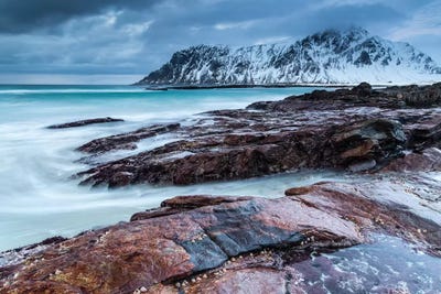 Norway, Lofoten, Skagsanden Beach I by Mikolaj Gospodarek art print