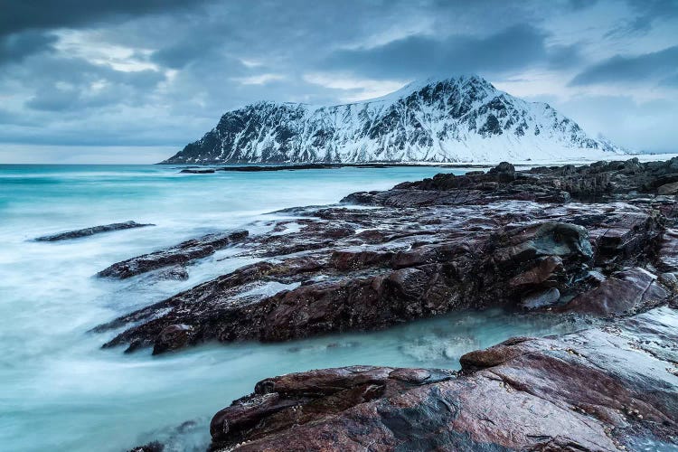 Norway, Lofoten, Skagsanden Beachskagsanden Beach