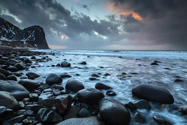 Norway: Norway, Lofoten, Unstad Beach III by Mikolaj Gospodarek