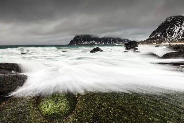 Lofoten: Norway, Lofoten, Uttakleiv Beach I by Mikolaj Gospodarek