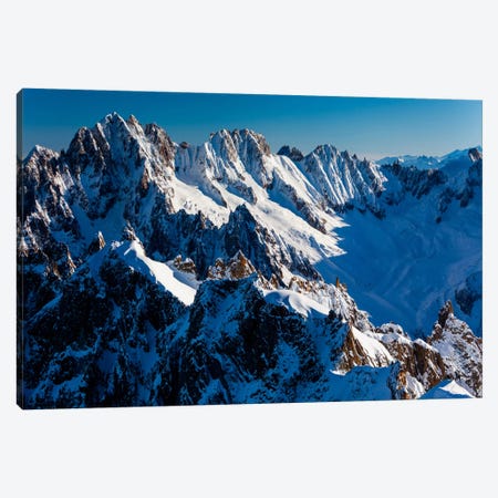 France, Chamonix, Alps, View From Aiguille du Midi I Canvas Print #LAJ10} by Mikolaj Gospodarek Canvas Wall Art