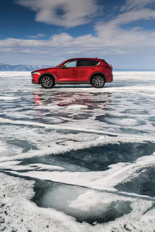 Lake Baikal, Russia, Siberia, Mazda CX-5