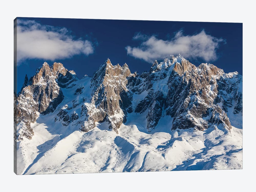 France, Chamonix, Alps, View From Brevent 1-piece Canvas Print
