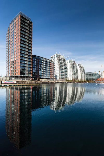 Media City, Manchester, Great Britain IV by Mikolaj Gospodarek framed wall art