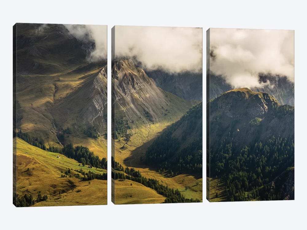 Italy, Alps, Dolomites, Col Margherita Park VI by Mikolaj Gospodarek 3-piece Art Print