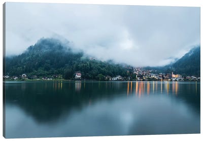 Italy, Alps, Dolomites, Lago di Alleghe  Canvas Art Print - Mikolaj Gospodarek