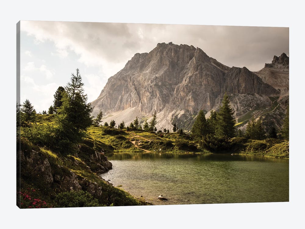 Italy, Alps, Dolomites, Lago di Limides I by Mikolaj Gospodarek 1-piece Canvas Print