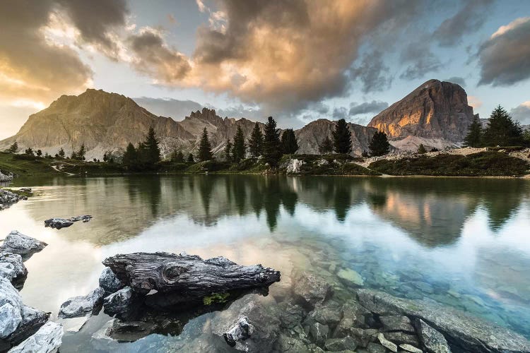 Italy, Alps, Dolomites, Lago di Limides IV