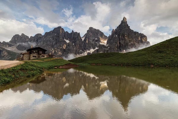 Mikolaj Gospodarek: Italy, Alps, Dolomites, Mountains, Passo Rolle - Rifugio Baita Segantini II by Mikolaj Gospodarek