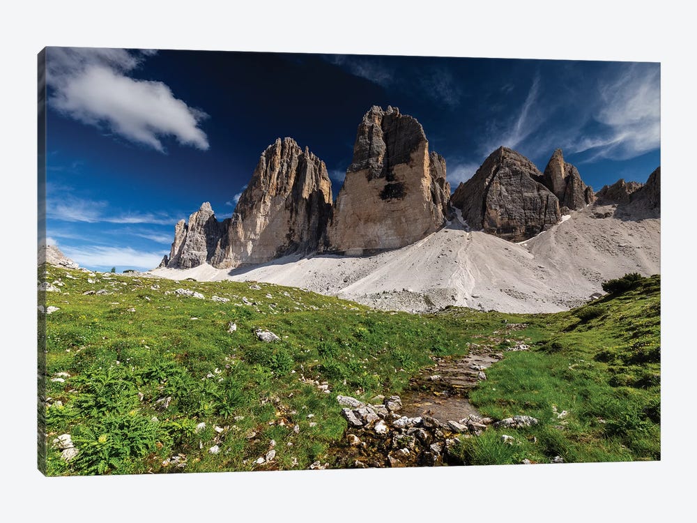 Italy, Alps, Dolomites, Mountains, Tre Cime di Lavaredo V by Mikolaj Gospodarek 1-piece Art Print