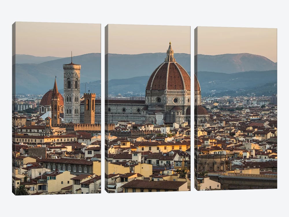 Italy, Tuscany, Florence - Florence Cathedral II by Mikolaj Gospodarek 3-piece Canvas Print