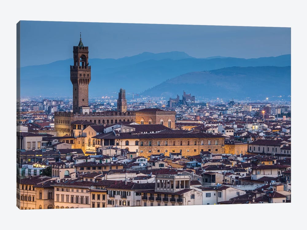 Italy, Tuscany, Florence - Palazzo Vecchio by Mikolaj Gospodarek 1-piece Canvas Wall Art