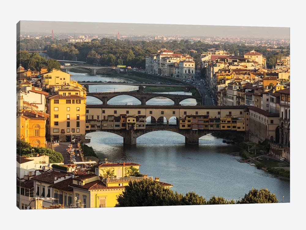 Italy, Tuscany, Florence - Ponte Vecchio by Mikolaj Gospodarek 1-piece Art Print