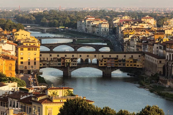 Bridges: Italy, Tuscany, Florence - Ponte Vecchio by Mikolaj Gospodarek