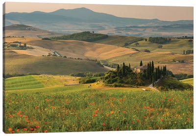 Italy, Tuscany, Province of Siena, Crete Senesi IV Canvas Art Print - Tuscany Art