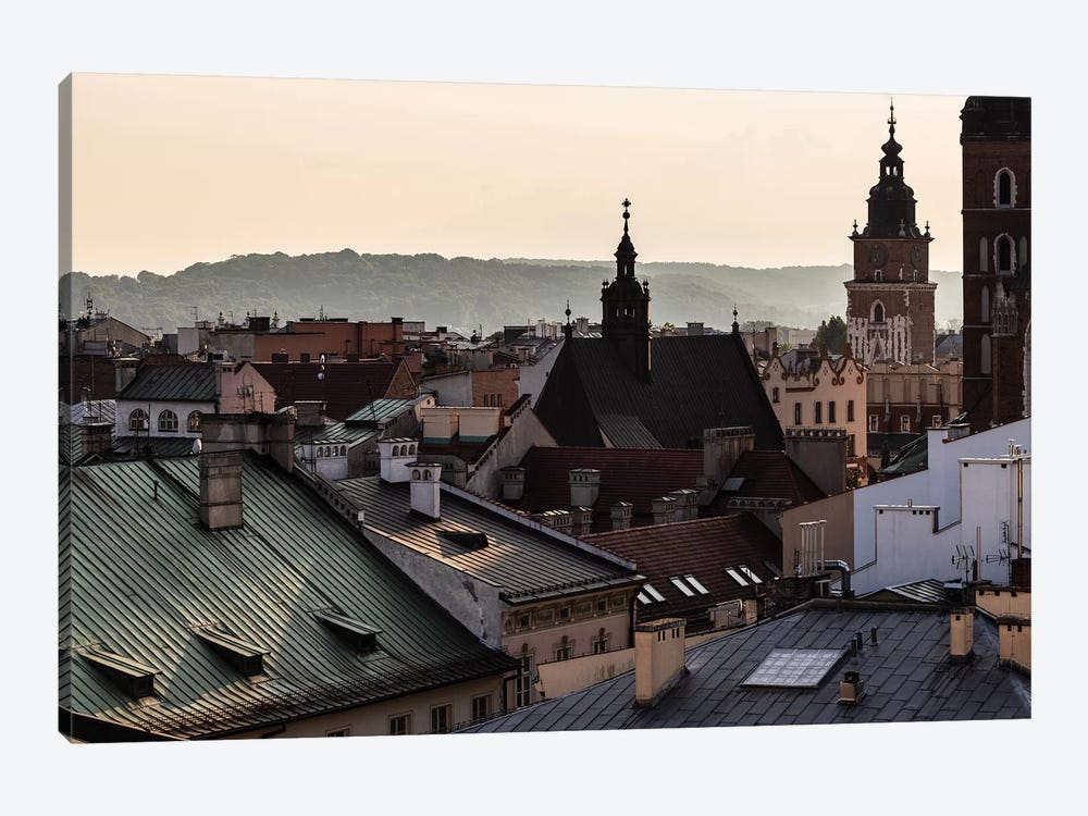Poland, Lesser Poland, Cracow - St. Mary's Basilica II by Mikolaj Gospodarek 1-piece Canvas Artwork
