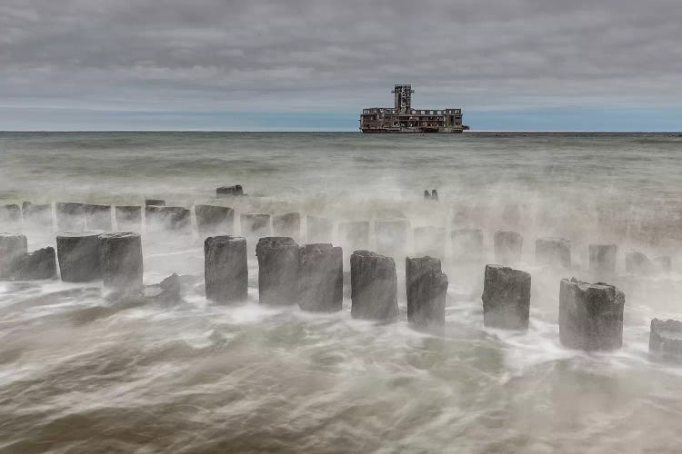 Europe, Poland, Pomerania, Gdynia  Babie Doly  Torpedownia III by Mikolaj Gospodarek wall art