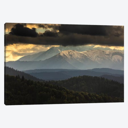 Europe, Slovakia, Tatra Mountains, View from Lesnické sedlo I Canvas Print #LAJ259} by Mikolaj Gospodarek Art Print