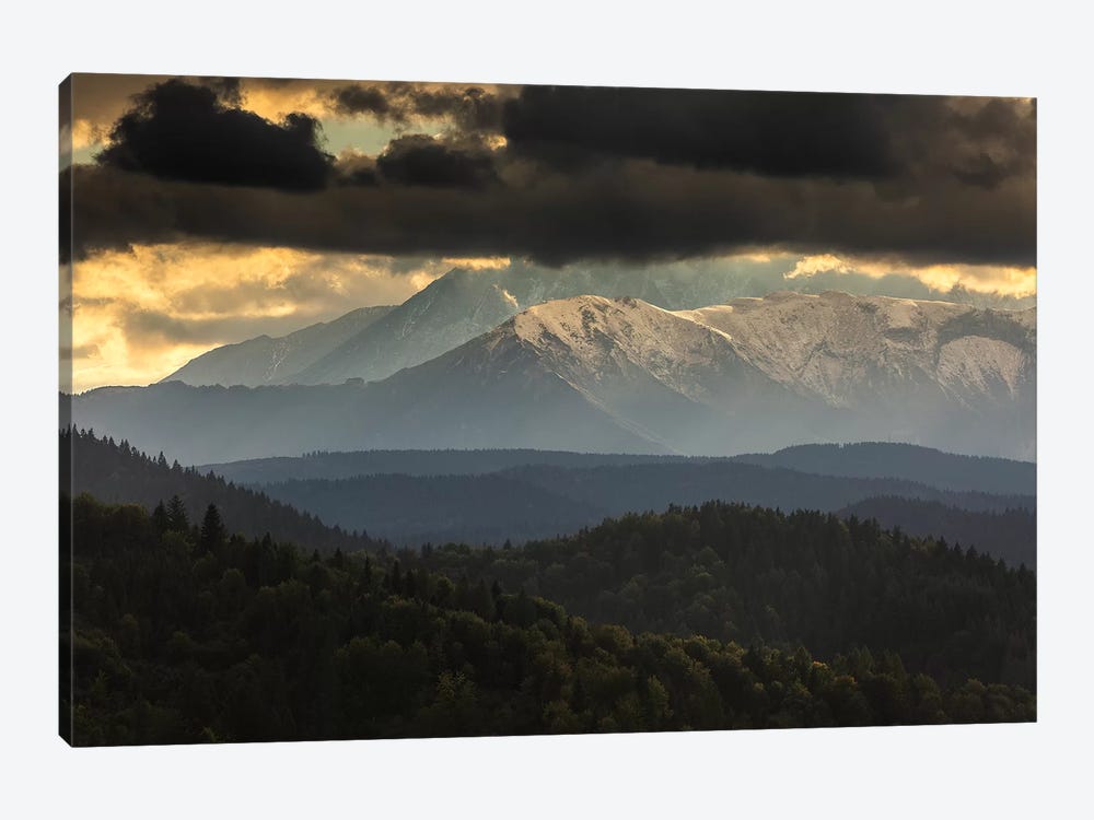 Europe, Slovakia, Tatra Mountains, View from Lesnické sedlo I by Mikolaj Gospodarek 1-piece Canvas Art