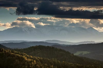 Europe, Slovakia, Tatra Mountains, View from Lesnické sedlo II by Mikolaj Gospodarek art print