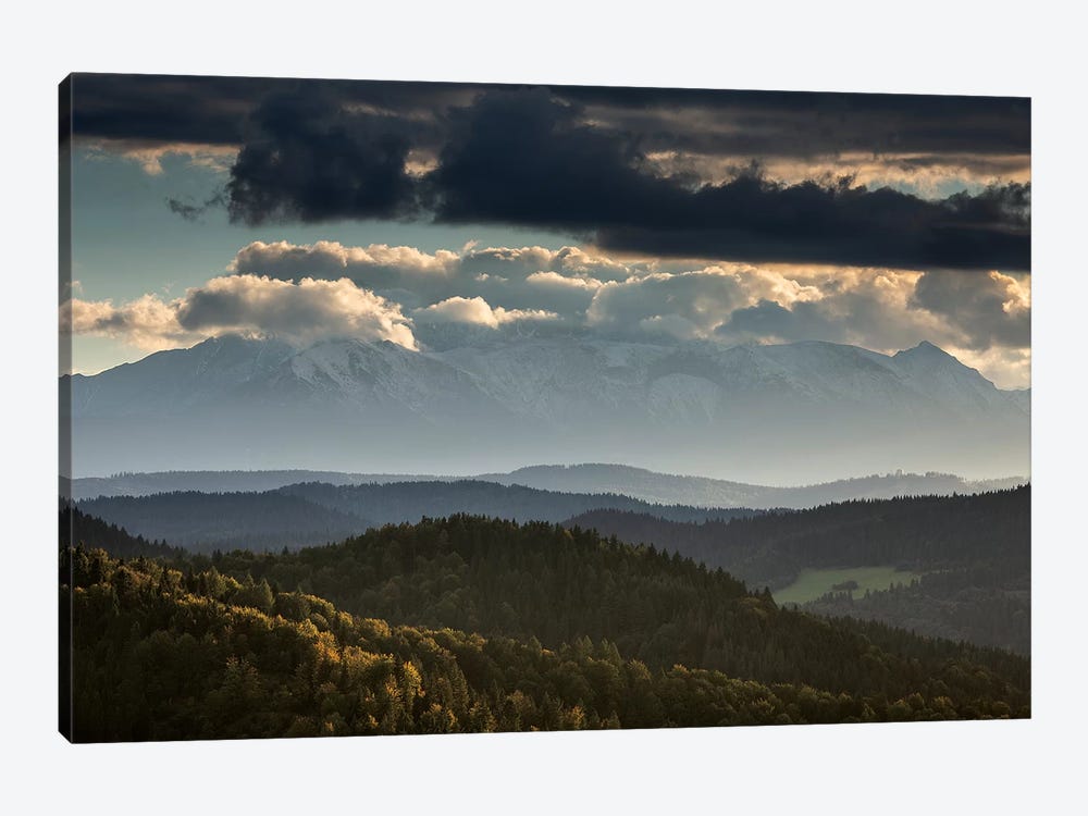 Europe, Slovakia, Tatra Mountains, View from Lesnické sedlo II by Mikolaj Gospodarek 1-piece Canvas Artwork