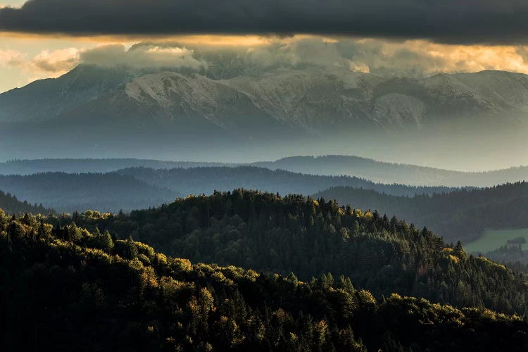 Europe, Slovakia, Tatra Mountains, View from Lesnické sedlo III by Mikolaj Gospodarek wall art