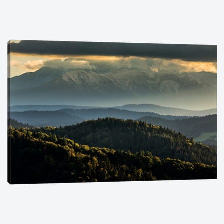 Europe, Slovakia, Tatra Mountains, View from Lesnické sedlo III Canvas Print #LAJ261} by Mikolaj Gospodarek Canvas Art