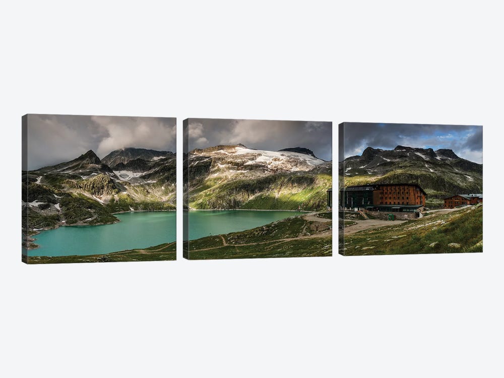 Austria, Salzburgerland, Berghotel Rudolfshuette, Uttendorf, Weißsee Glacier World by Mikolaj Gospodarek 3-piece Canvas Print
