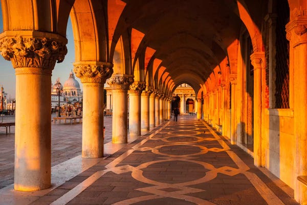 Columns: Italy, Venice V by Mikolaj Gospodarek