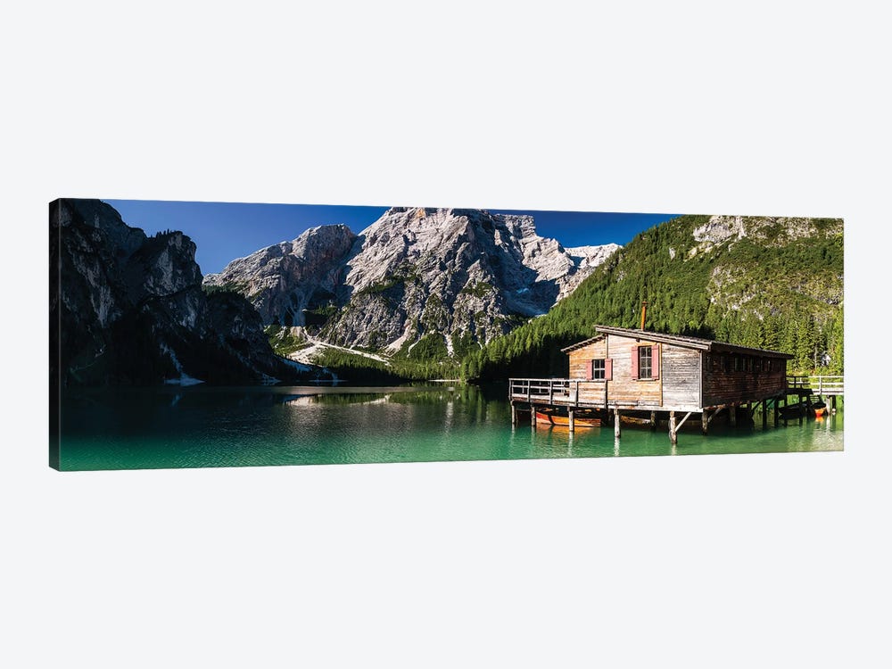 Italy, Alps, Prags Dolomites, Pragser Wildsee / Lago Di Braies, II by Mikolaj Gospodarek 1-piece Canvas Artwork