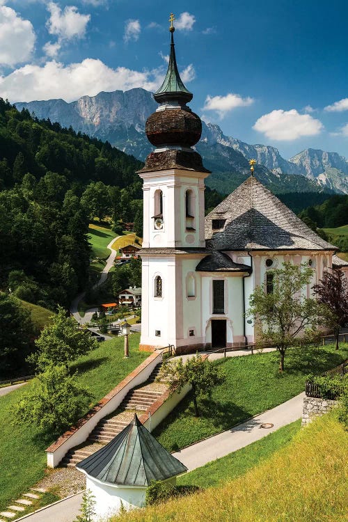 Germany, Alps, Bavaria, Maria Gern church, Berchtesgaden