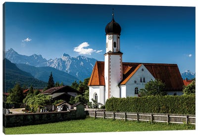 Germany, Alps, Bavaria, Wallgau Canvas Art Print - Mikolaj Gospodarek