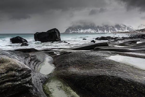 Rocky Beaches: Norway, Lofoten, Uttakleiv I by Mikolaj Gospodarek