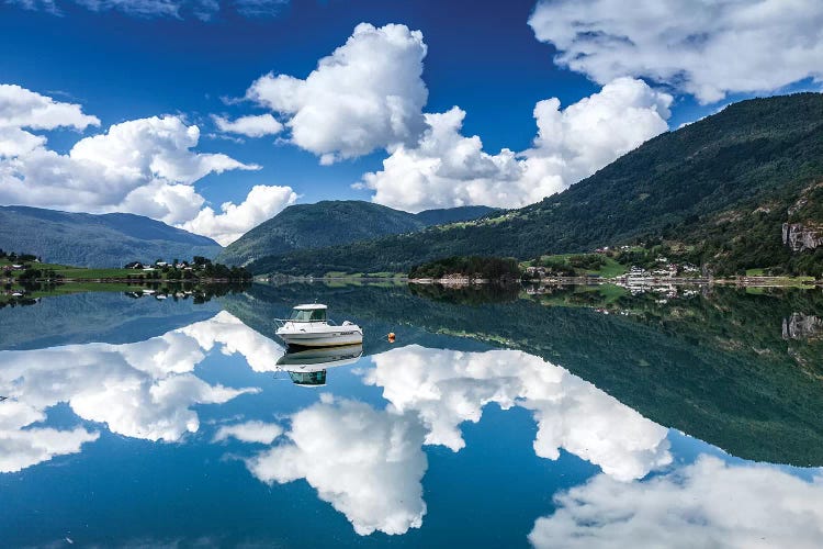 Norway, Lustrafjorden by Mikolaj Gospodarek wall art