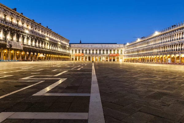 Venice: Italy, Venice, Piazza San Marco (St Mark's Square) by Mikolaj Gospodarek