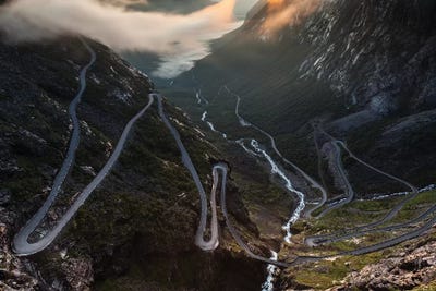 Norway, Trollstigen by Mikolaj Gospodarek art print