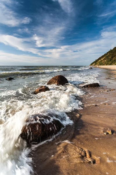 Poland, Baltic Sea XVII by Mikolaj Gospodarek metal wall art