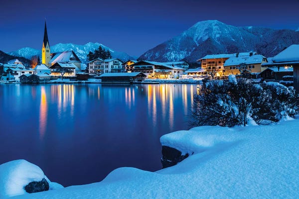 Bavaria: Germany, Bavaria, Tegernsee Mountain Lake by Mikolaj Gospodarek