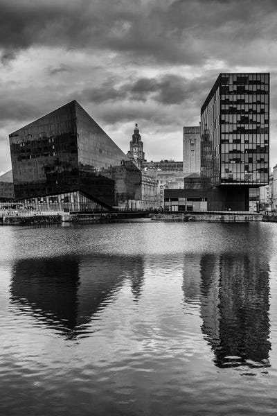 England, Liverpool by Mikolaj Gospodarek framed canvas print